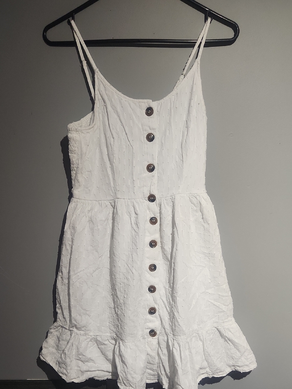 White dress size medium